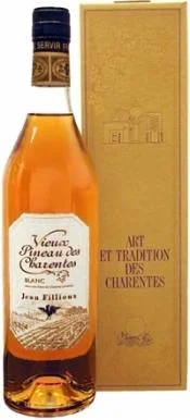 Вино Jean Fillioux, Vieux Pineau Des Charentes Blanc  Жан Фийу Вьё Пино де Шарант Блан  9 лет в коробке 750 мл
