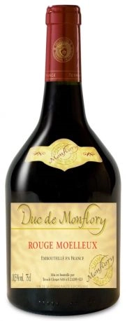 Вино Francois Martenot  Duc de Monflory red semi sweet  750 мл