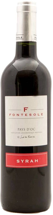 Вино  Fontesole Syrah   Pays d'Oc  red  750 мл