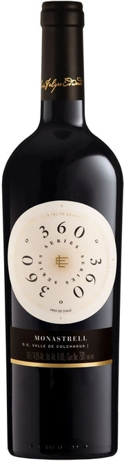 Вино Luis Felipe Edwards 360°  Monastrell Луис Фелипе Эдвардс  360° Монастрель красное сухое 2014 750 мл