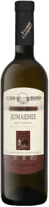 Вино Vaziani Staryj Metekhi Domashnee White Semisweet Старый Метехи Домашнее Белое полусладкое  750 мл