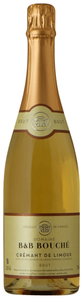 Игристое вино  DOMAINE B&B BOUCHE CREMANT DE LIMOUX BRUT Rose 750 мл 12,5%