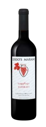 Вино   Lekso's Marani Saperavii Qvevri Batono  Лексос Марани Саперави Квеври Батоно    сухое  750 мл