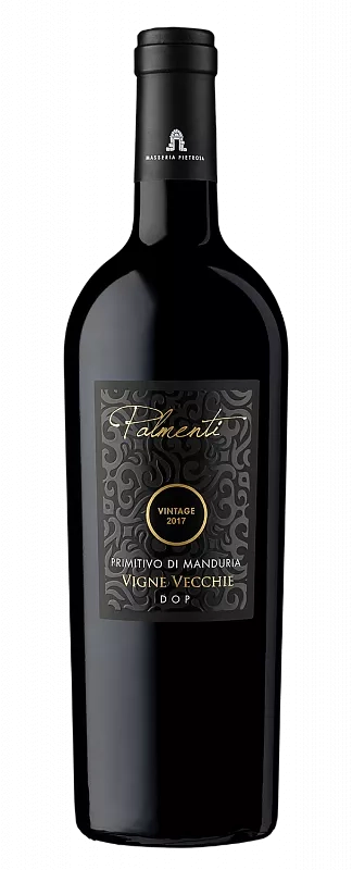 Вино Palmenti Primitivo di Manduria DOC Vigne Vecchie San Marzano  ПАЛЬМЕНТИ ПРИМИТИВО ДИ МАНДУРИЯ DOC ВИНЬЕ ВЕКЬЕ САН МАРЦАНО  2017  750 мл