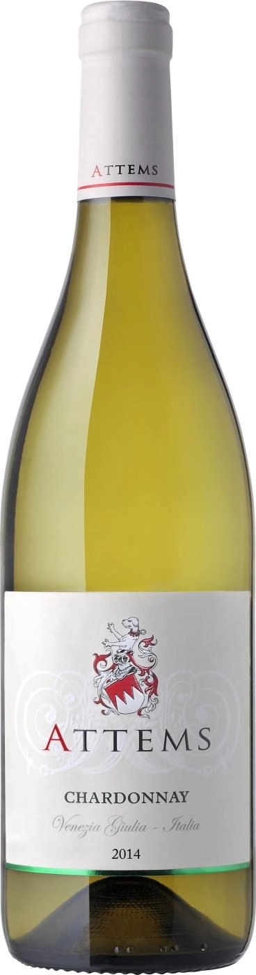 Вино Attems Chardonnay Venezia Giulia IGT white 2018 750 мл