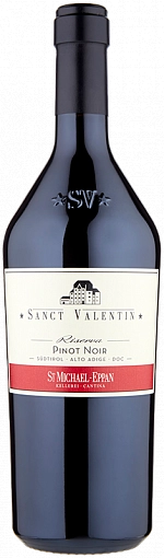 Вино San Michele Appiano  Pinot Noir   Sanct Valentin  Riserva Alto Adige DOC Сан Микеле Арриано  Пино Нуар  Резерва Санкт Валентин  2017  750 мл