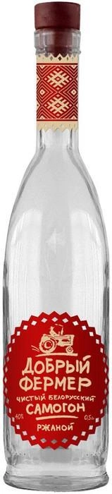 Водка  Добрый Фермер  Самогон Ржаной  500 мл