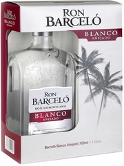 Ром Ron Barcelo  Blanco Anejado gift box with glass   700 мл