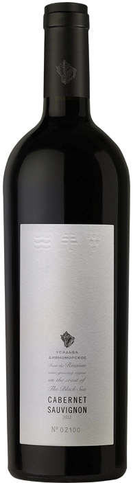 Вино Усадьба Дивноморское Каберне Совиньон  2020 750 мл