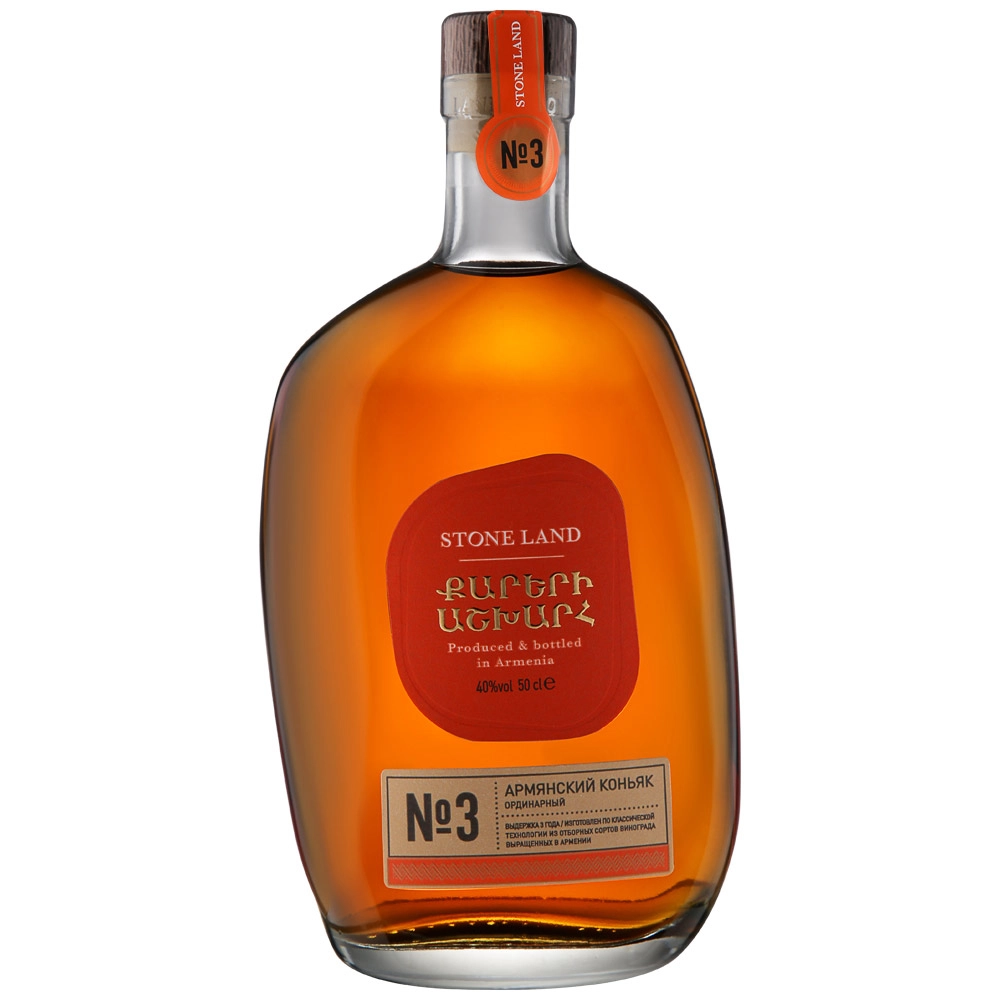 Коньяк Stone Land 3 Years Old  700 мл