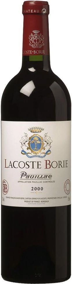 Вино Chateau  Lacoste-Borie Paulliac АОС  2013 750 мл 13%