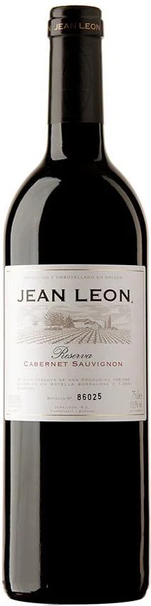 Вино Jean Leon  Cabernet Sauvignon Reserva  Penedes DO  Каберне Совиньон Ресерва 2005  750 мл