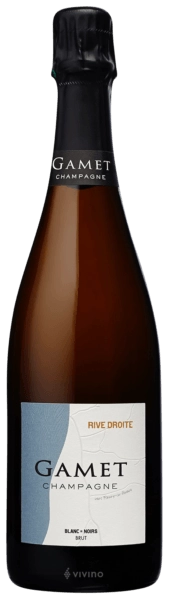 Шампанское   Gamet Rive Droite Blanc de Noirs Brut Champagne   750 мл