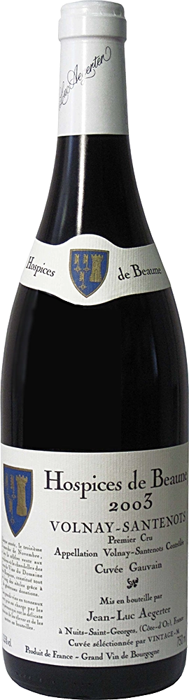 Вино Volnay-Santenots 1er Cru Hospices de Beaune Cuvee Gauvain, Вольне-Сантено 1-ер Крю Оспис де Бон Кюве Гова, 2008 750 мл
