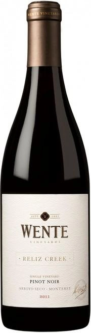 Вино Wente Reliz Creek Pinot Noir   Венте Релиз Крик  Пино Нуар 2014 750 мл
