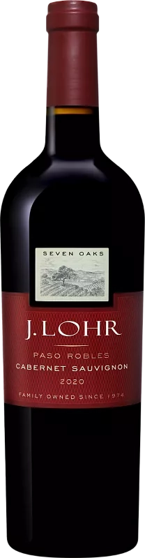 Вино J. Lohr  Seven Oaks Cabernet Sauvignon Paso Robles AVA   2020 750 мл 13,9%