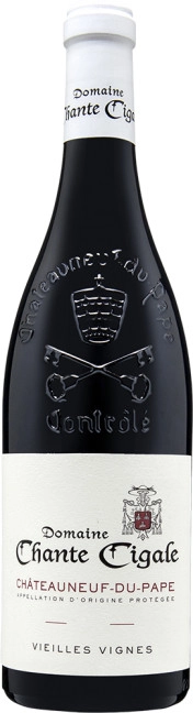 Вино Domaine Chante Cigale  Chateauneuf-du-Pape  Vieilles Vignes   2019 750 мл