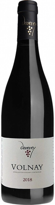 Вино Jean-Yves Devevey Volnay AOC Жан-Ив Девеве Вольне красное 2018 750 мл