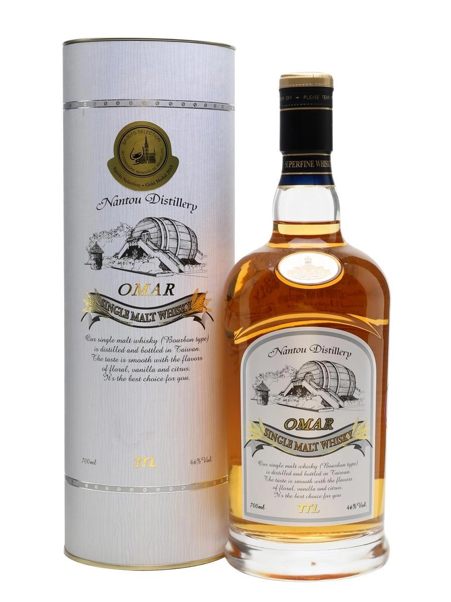 Виски Omar single Мalt Bourbon 700 мл
