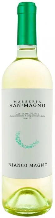 Вино  Masseria San Magno Bianco Castel del Monte Массерия Сан Маньо Бьянко Кастель дель Монте 2012 750 мл