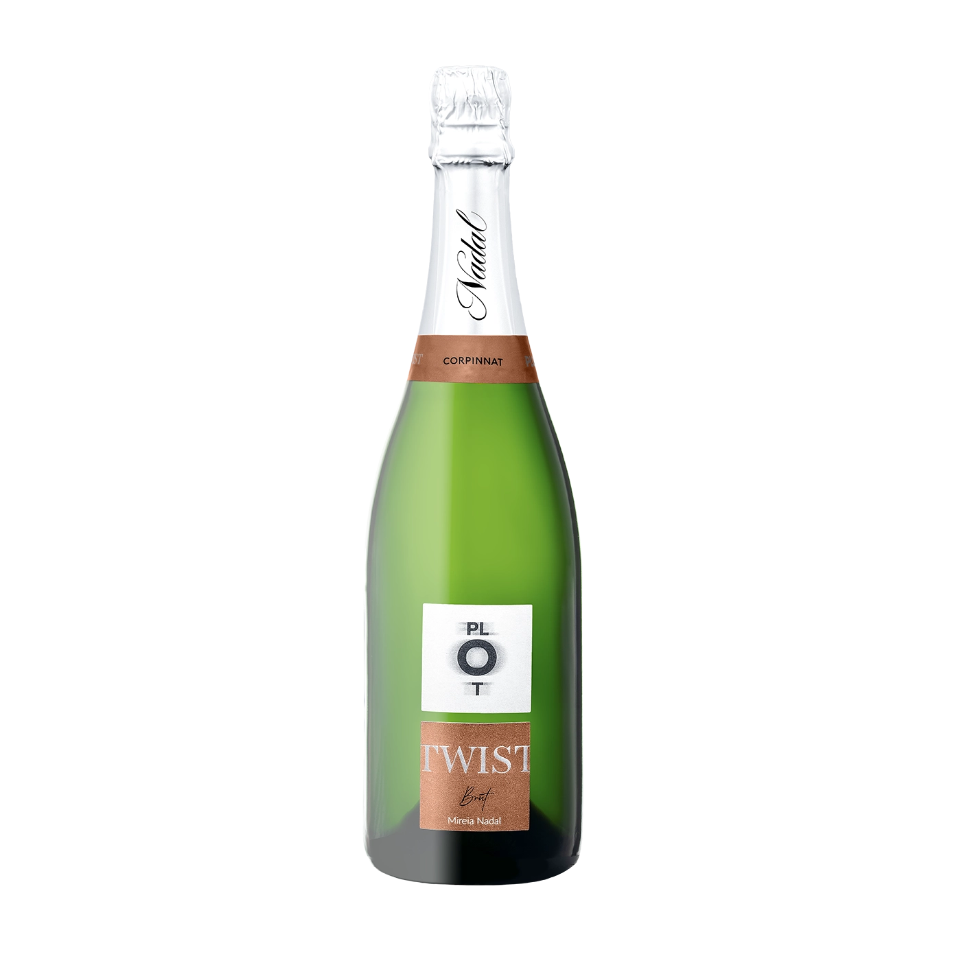 Вино игристое Nadal Plot Twist Brut Corpinnat 2019 750 мл 12%
