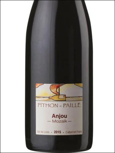 Вино Pithon-Paille Mozaik Cabernet Franc Anjou AOC  Питон-Пайе  Мозаик Каберне Фран  2015 750 мл
