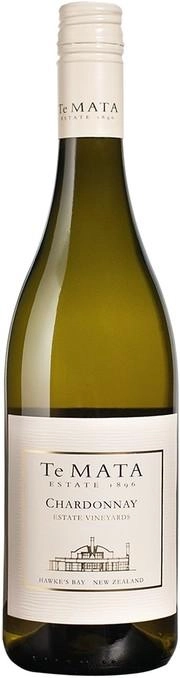 Вино Te Mata Chardonnay Estate Vineyards Те Мата Шардоне Эстейт Виньярдc 2018 750 мл