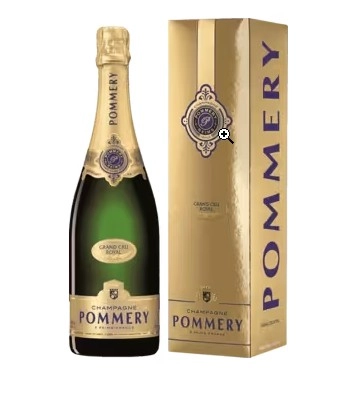 Шампанское  Pommery Royal  Grand Cru Vintage  gift box  2009 750 мл