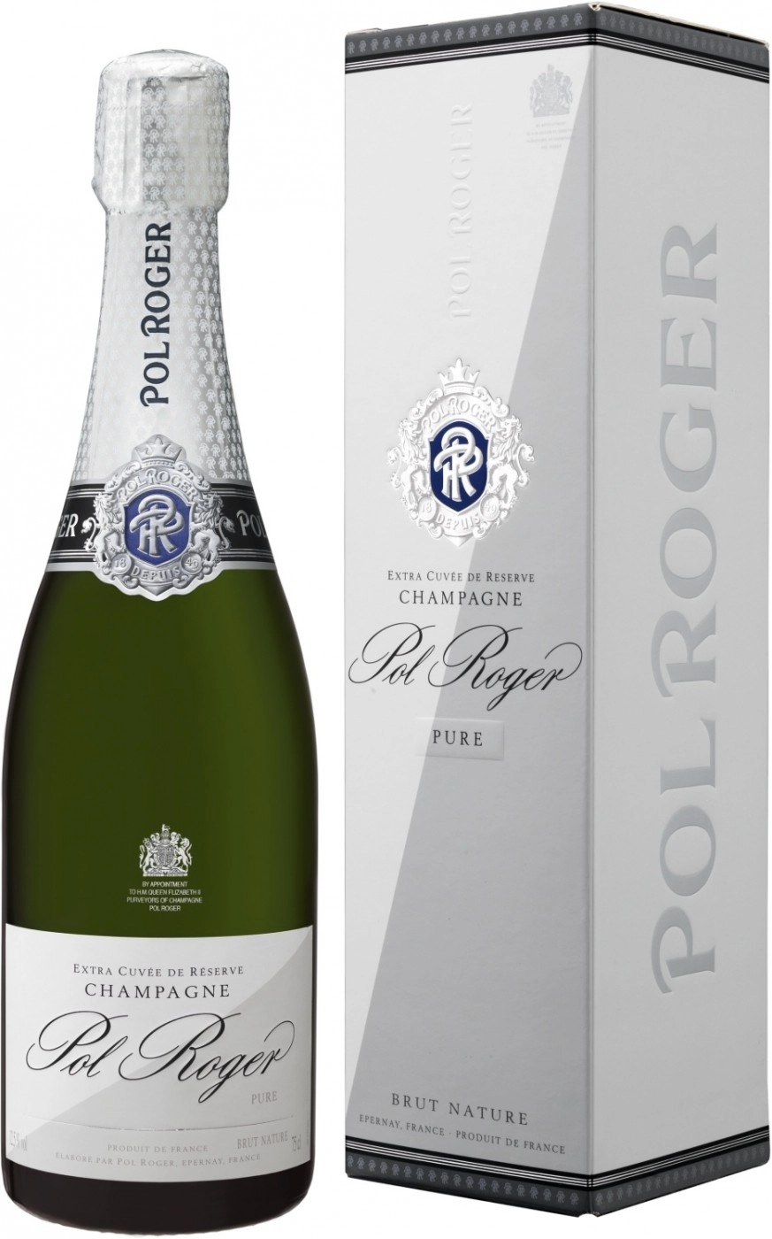 Шампанское  Pol Roger   Pure Extra Brut gift box   750 мл