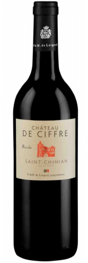 Вино Vignobles Lorgeril Château de Ciffre Saint Chinian AOC Виньобль Лоржериль Шато де Сифр Сен-Шиньян 2014 750 мл