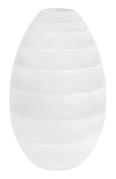 Ваза Orrefors Bon Bon Vase White Ваза белая из серии Бон Бон