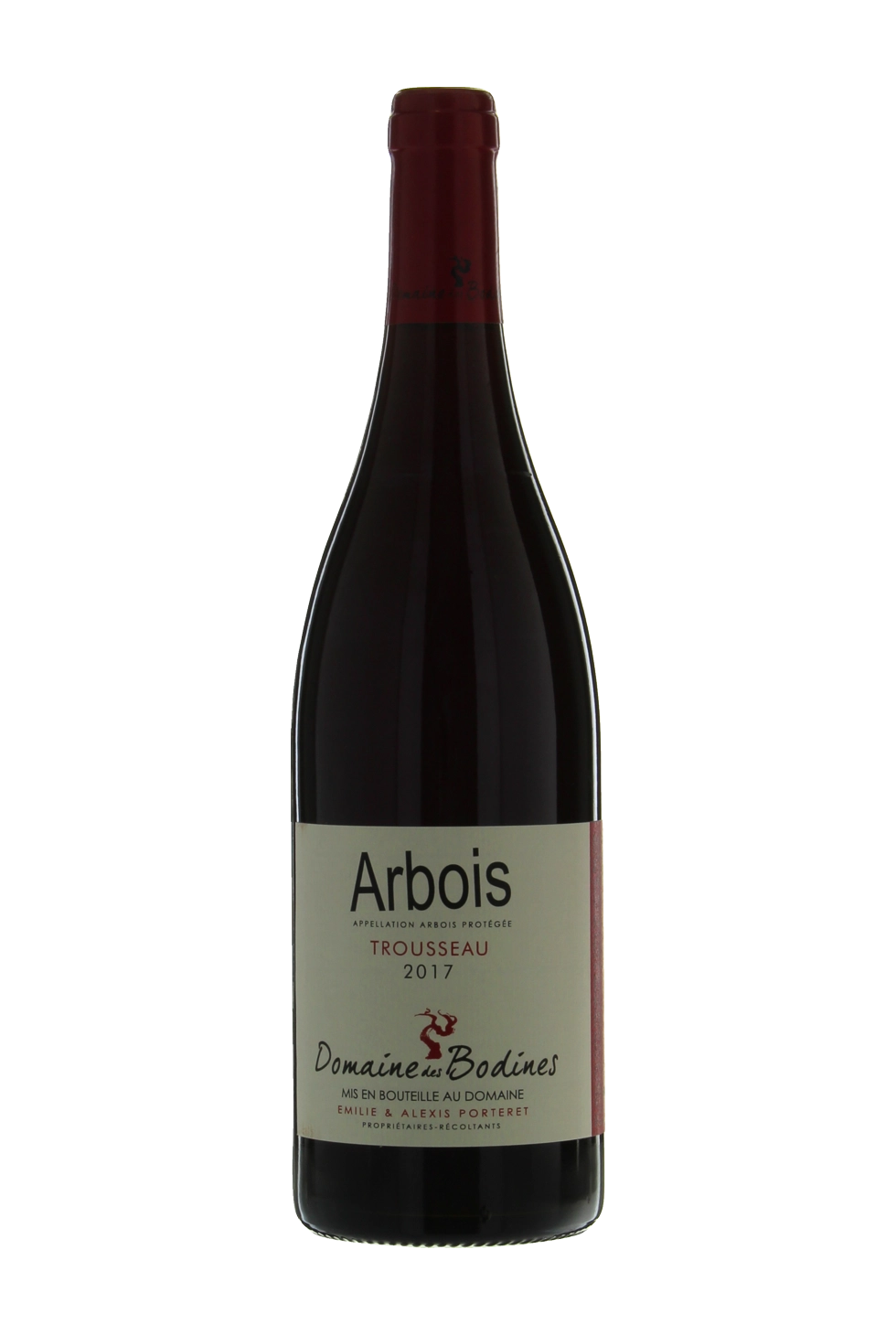 Вино Domaine des Bodines Trousseau  Arbois AOP   2017 750 мл
