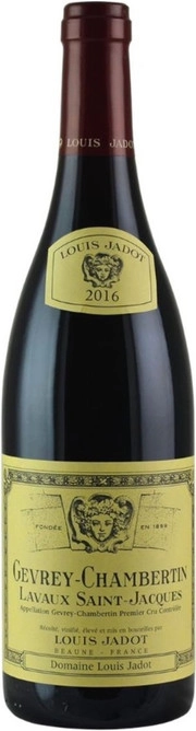 Вино Louis Jadot  Gevrey-Chambertin 1-er Cru  Lavaux Saint-Jacques  AOC  Луи Жадо  Жевре-Шамбертен Премье Крю  Лаво Сен-Жак  2017 750 мл