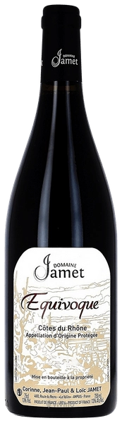 Вино Domaine Jamet  Équivoque    Cotes du Rhone   2017 750 мл