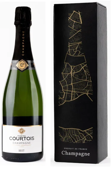 Шампанское Pierre Сourtois Brut  AOC gift box  750 мл