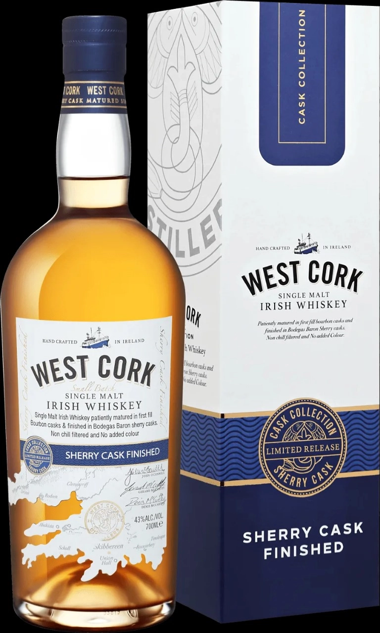 Виски West Cork Sherry Cask  в п/у 700 мл