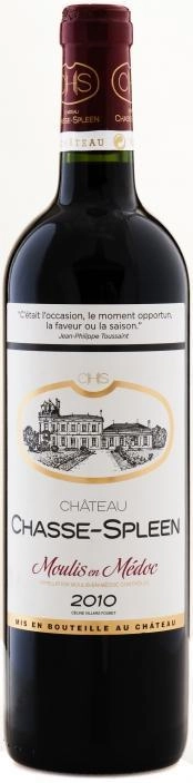 Вино Moulis en Medoc Chateau Chasse-Spleen  AOC Мули-ан-Медок Шато Шасс-Сплин 2019 750 мл 13,5%