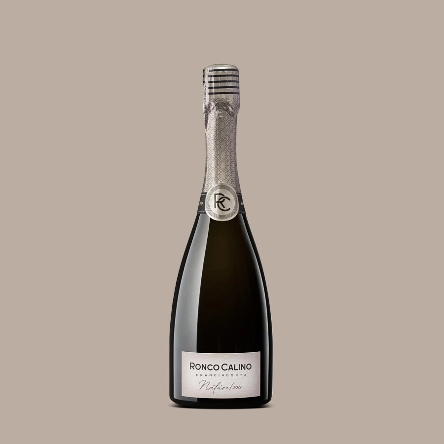 Игристое вино   Ronco Calino Franciacorta Brut Nature Мillesimato  2017  750  мл  12,5%