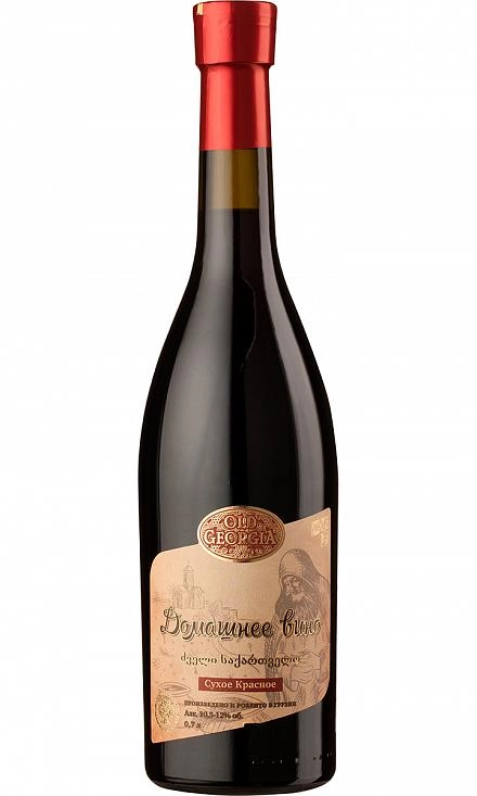 Вино Georgian Wine House  Old Georgia Homemade Wine red demisweet   700 мл