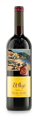 Вино  Эль Пасо Мерло красное полусладкое  750 мл