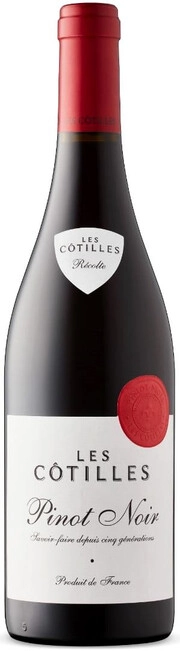 Вино Roux Pere et Fils  Les Cotilles Pinot Noir VdF  Ле Котиль Пино Нуар 2021 750 мл  13%