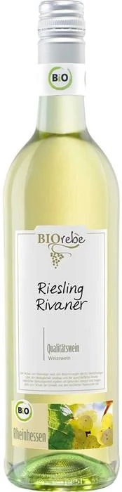 Вино BIOrebe Riesling Rivaner БИОребе Рислинг Риванер 750 мл