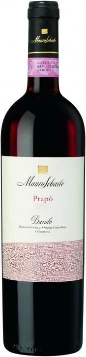 Вино Mauro Sebaste,  Barolo DOCG Prapò Бароло Прапо 2011 750 мл