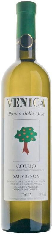 Вино Venica & Venica, Sauvignon Collio DOC Ronco delle Mele Ронко делле Меле Совиньон 2023 750 мл