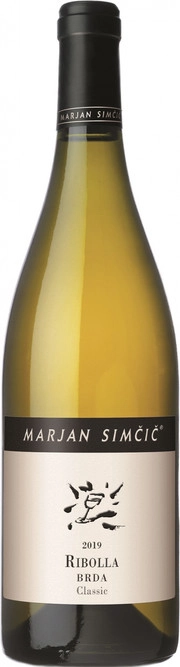 Вино MARJAN SIMČIČ Ribolla Classic, Goriška Brda МАРЬЯН ШИМЧИЧ Риболла Классик, Горишка Брда 2019 750 мл