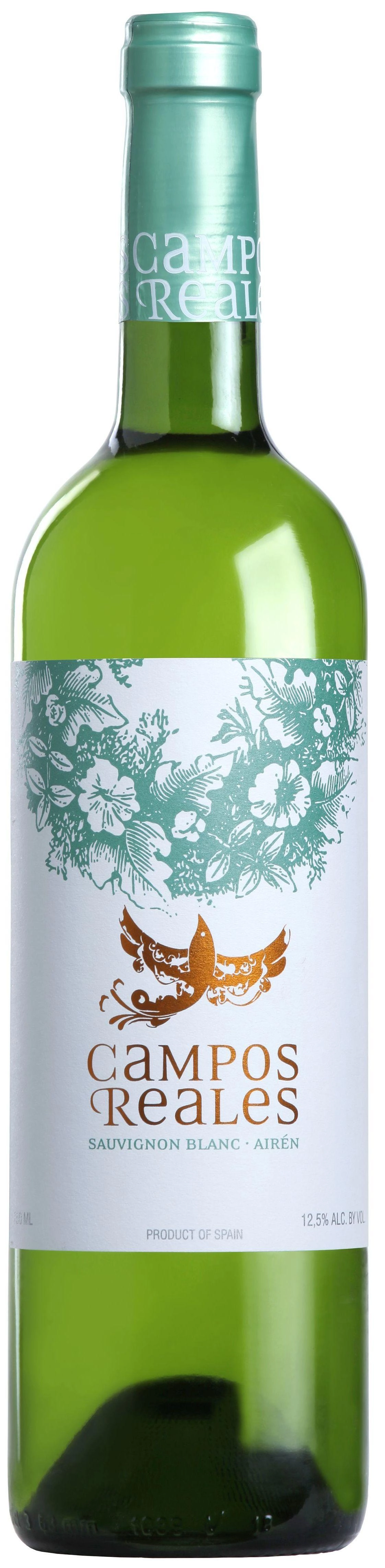 Вино Bodegas Campos Reales Campos Reales Sauvignon blanc-Airen white dry  2018 750 мл