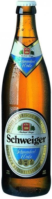 Пиво Schweiger  Original Schmankerl Weisse Швайгер Оригинал Шманкерль Вайссе стекло 500 мл