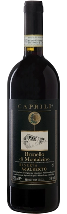 Вино  Caprili Brunello di Montalcino Riserva AdAlberto   Каприли Брунелло ди Монтальчино  Ризерва АдАльберто 2012  750 мл