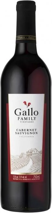 Вино Gallo Family  Cabernet Sauvignon Галло Фэмили  Каберне Совиньон 750 мл
