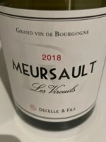 Вино Domaine Decelle & Fils Meursault Les Vireuils   2018 750 мл 13%
